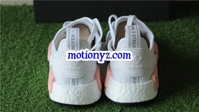 Real Boost Adidas NMD R1 PK White Pink